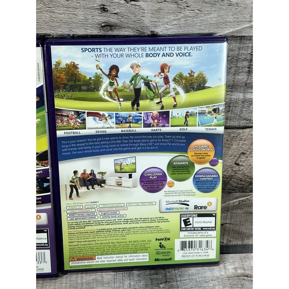 Kinect‎ Sports Bundle Xbox 360
